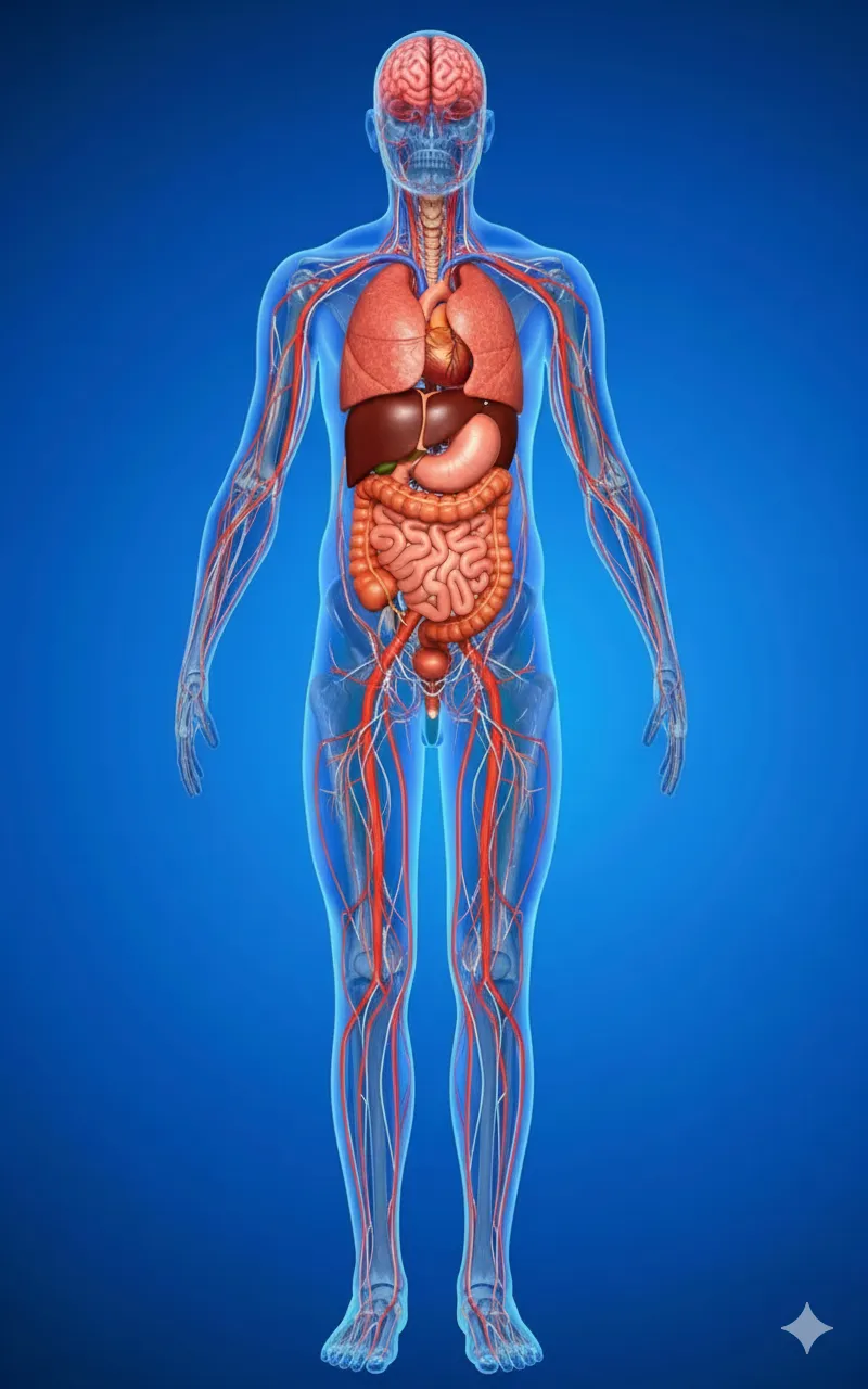 Der menschliche Körper von innen
