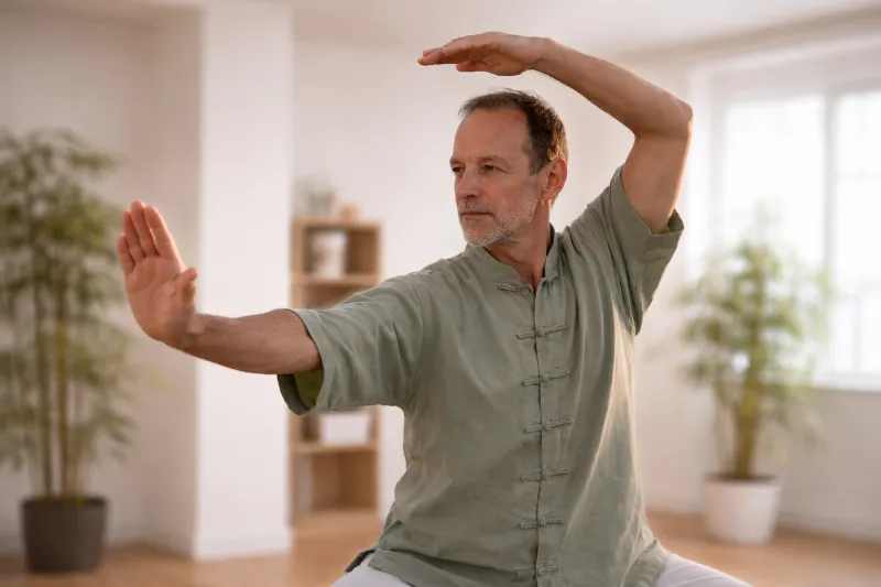 Heilpraktiker beim Qi Gong